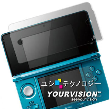 N3DS / 3DS (上螢幕加大版+下螢幕)防刮螢幕貼-贈布