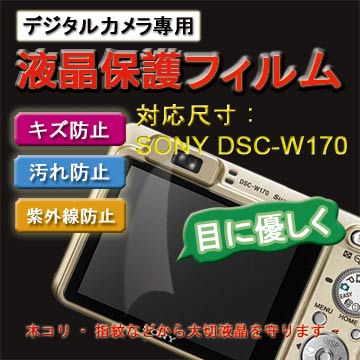 SONY DSC-W170 新麗妍螢幕防刮保護貼(買一送一)