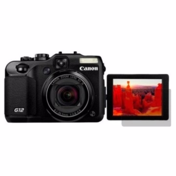 D&A Canon PowerShot G12相機專用日本頂級HC螢幕保護貼(鏡面抗刮)