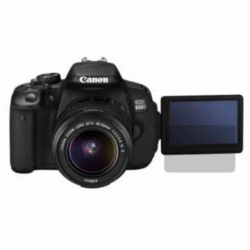 D&A Canon EOS 650D相機專用日本頂級HC螢幕保護貼(鏡面抗刮)