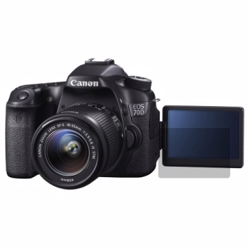 D&A Canon EOS 70D相機專用日本頂級高階螢幕保護貼(AS密疏油疏水型)