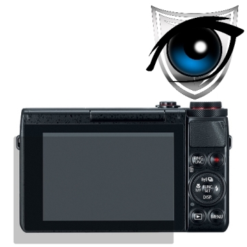 D&A Canon PowerShot G7 X 相機專用日本濾藍光9H疏油疏水增豔螢幕貼