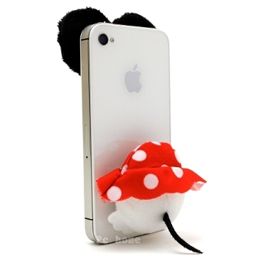 日本進口Disney【Minnie黏黏樂】iphone造型貼
