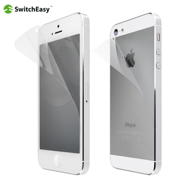 SwitchEasy Pure Matte iPhone5 防眩光霧面螢幕貼+機背貼