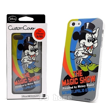 日本進口Disney i5S【米奇魔術秀】硬式手機背蓋