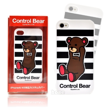 日本進口【Control Bear】硬式iphone4/4S硬式手機背蓋/殼