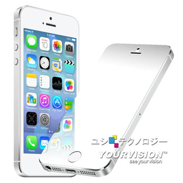 iPhone 5s 5c 高亮度鏡射螢幕保護貼 螢幕貼(一入)