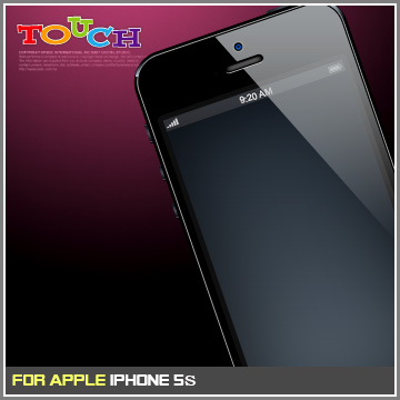 iPhone 5S專用高透防刮無痕螢幕保護貼