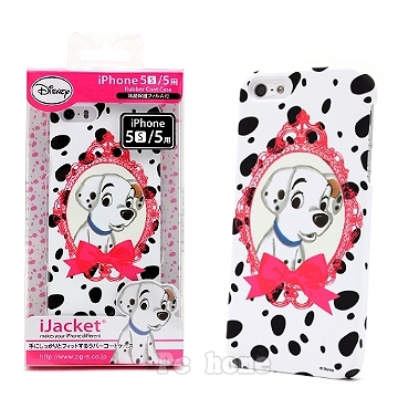 日本進口Disney【可愛101忠狗】i5S/5硬式手機背蓋