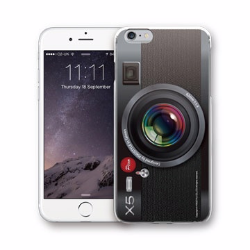 PIXOSTYLE iPhone 6 Plus 原創設計保護殼 - 黑色相機