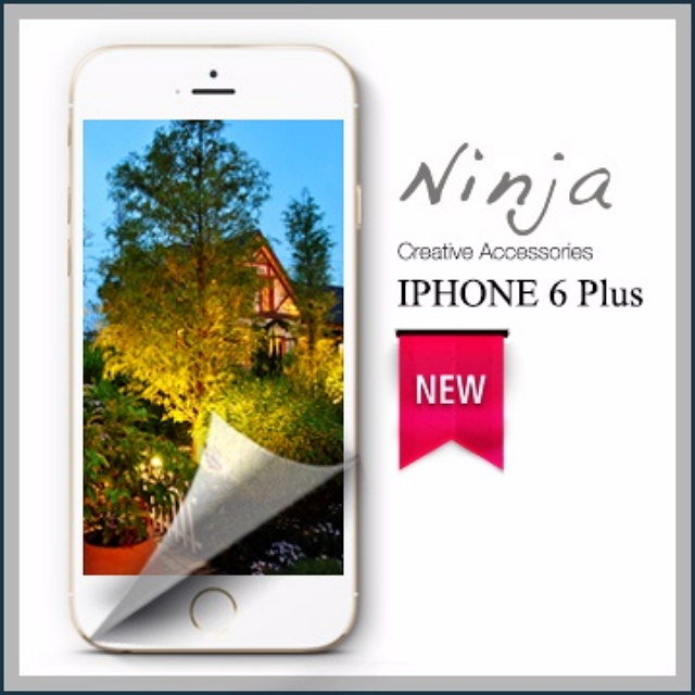 【東京御用Ninja】iPhone 6 Plus (5.5吋)專用高透防刮無痕螢幕保護貼