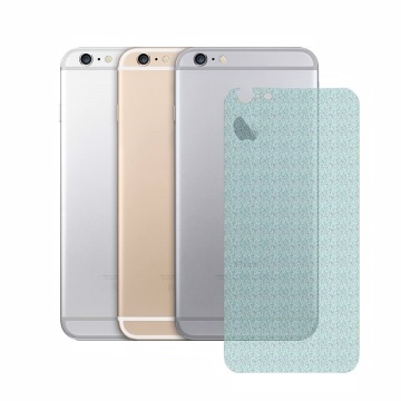 D&A Apple iPhone 6 (4.7吋)專用頂級超薄光學微矽膠背貼(晶透藍)