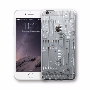 PIXOSTYLE iPhone 6 Plus 原創設計保護殼 - 電路板
