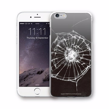 PIXOSTYLE iPhone 6 Plus 原創設計保護殼 - 破裂