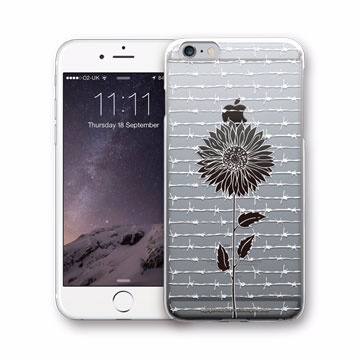 PIXOSTYLE iPhone 6 Plus 太陽花保護殼 - 向日葵