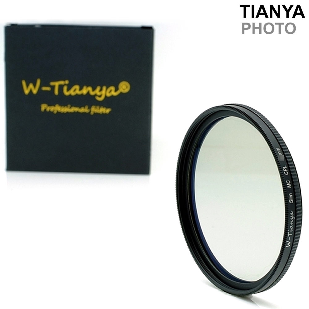 Tianya薄框多層膜抗刮防污MC-CPL偏光鏡55mm偏光鏡MRC-CPL偏光鏡