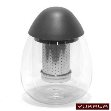 YUKAWA 蛋形雙層杯 (含沖泡組)