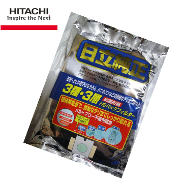 日立三合一高效抗菌防臭集塵袋(GP-110F)-1包/5入裝