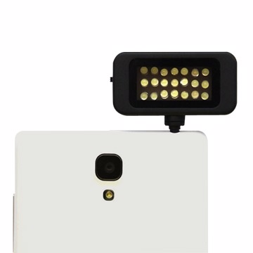 手機﹧平板專用21顆LED補光燈攝影燈