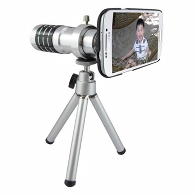 Samsung Note3(N9000)TS14銀砲管專用型 望遠鏡頭組(12倍光學變焦)