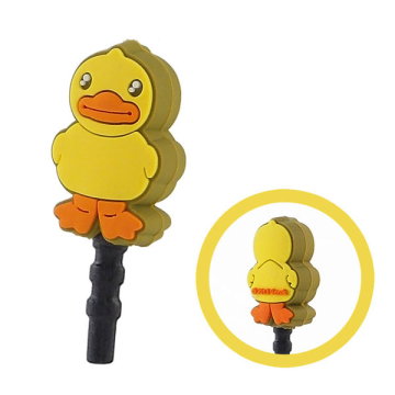 B•Duck 黃色小鴨造型耳機防塵塞 -站立小鴨