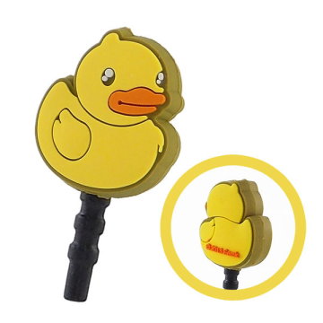 B•Duck 黃色小鴨造型耳機防塵塞 -黃色小鴨