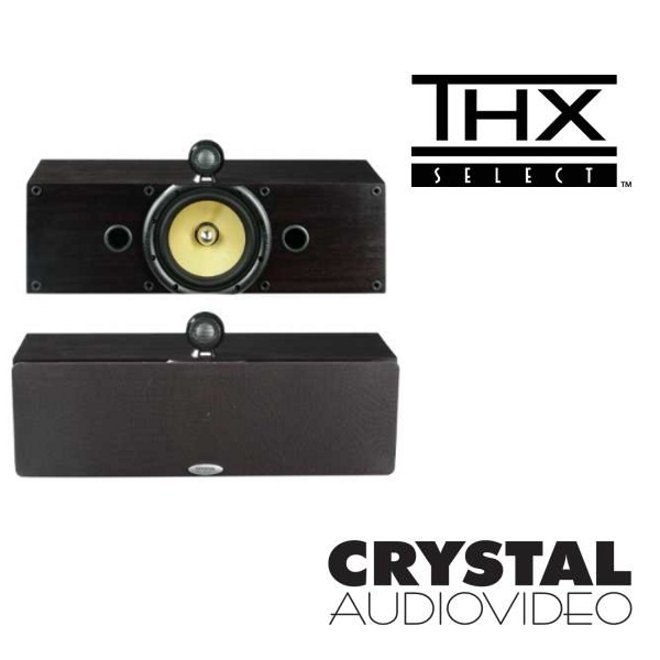Crystal AudioVideo 英國  THX-Center 中置揚聲器 (單支) Wenge 黑檀木色