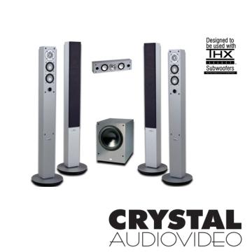 英國 CrystalAudioVideo Plasma 5.1 THX 超值劇院喇叭組合