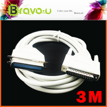 Bravo-u DB25(公)to DB36(母)標準印表機連接線(3米)