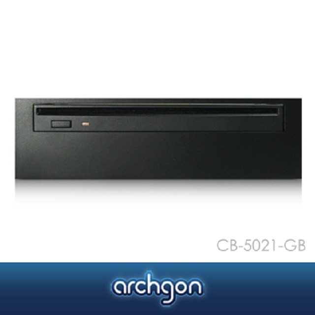 *單槽空間•複合功能* archgon 6X內接吸入式藍光光碟機CB-5021-GB / 附硬碟擴充支架【亞齊慷】