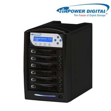 Vinpower Digital鯊魚專業拷貝機 1對5硬碟 HDD/SSD對拷機