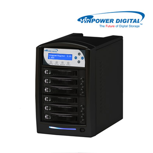 Vinpower Digital鯊魚專業拷貝機 1對5硬碟 HDD/SSD對拷機