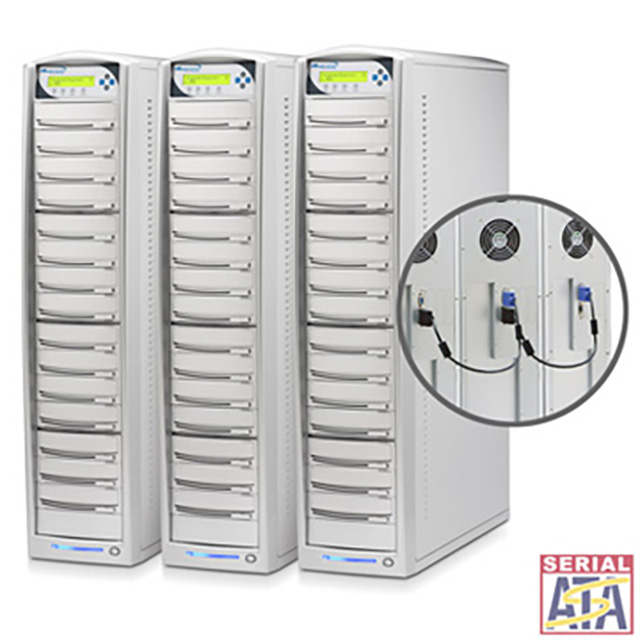 Vinpower Digital 可串接三臺複製機組 一對45 DVD/CD對拷機 拷貝機