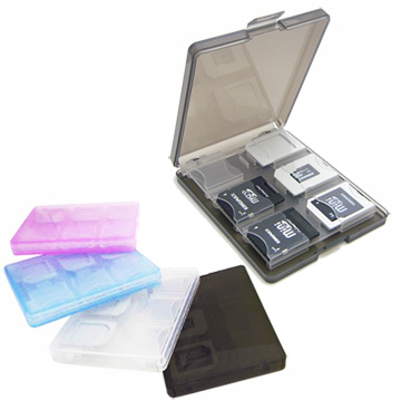 多功能記憶卡收納保存盒-12入卡片裝(四色可選)