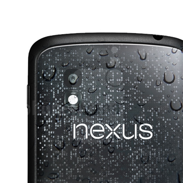 iMos nexus 4 超抗潑水疏保護貼(背面)