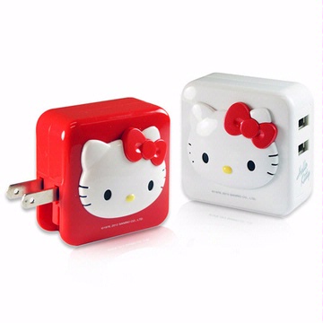 Hello Kitty iChargerII AC 轉 USB 充電器 (KT-CR02)