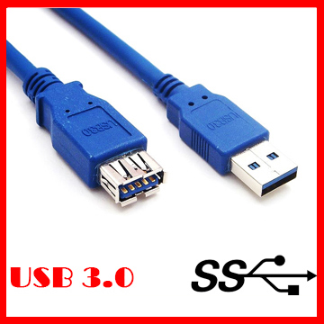 Bravo-u USB 3.0 超光速延長線/A公對A母(0.8米)