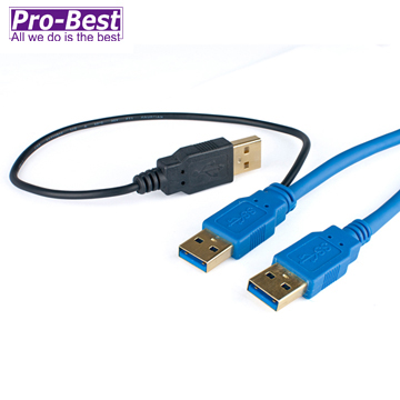 PRO-BEST USB 3.0 Y CABLE *3AM 5GMbps