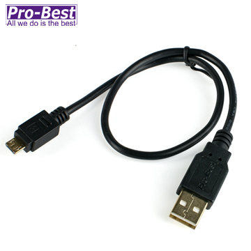 PRO-BEST USB2.0AM-MICROBM-長度30公分