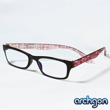 archgon 紐約都會風-時尚紅 濾藍光眼鏡 (GL-B101-R)