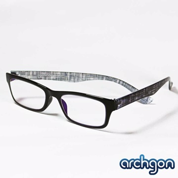 archgon 紐約都會風-時尚黑 濾藍光眼鏡 (GL-B101-K)
