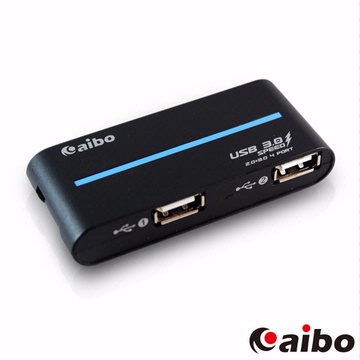 aibo H34 USB3.0+USB2.0 HUB集線器