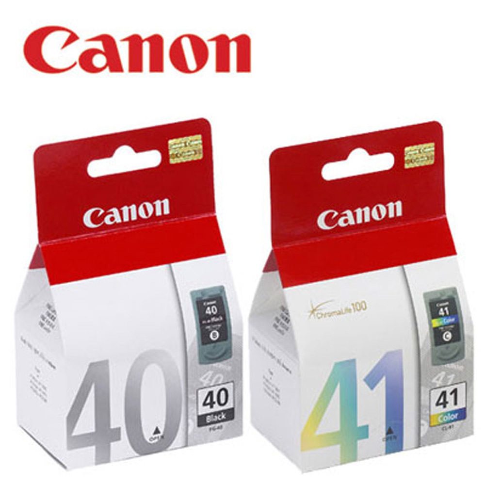 CANON PG-40+CL-41原廠墨水超值組 (1黑1彩)