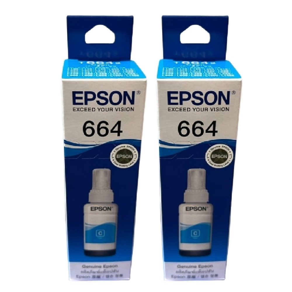 EPSON T664200 原廠藍色墨水匣