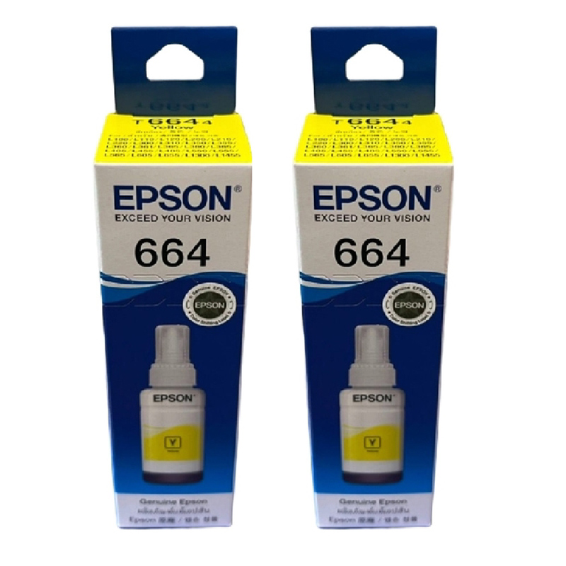 EPSON T664400 原廠黃色墨水匣