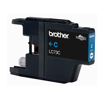Brother LC73C 原廠藍色墨水匣