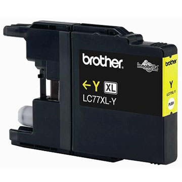 Brother LC77XL-Y 原廠超大容量黃色墨水匣