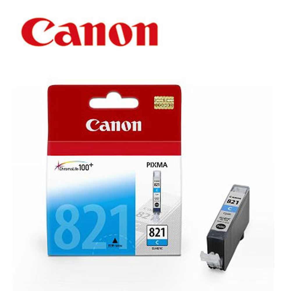 CANON CLI-821C 原廠藍色墨水匣