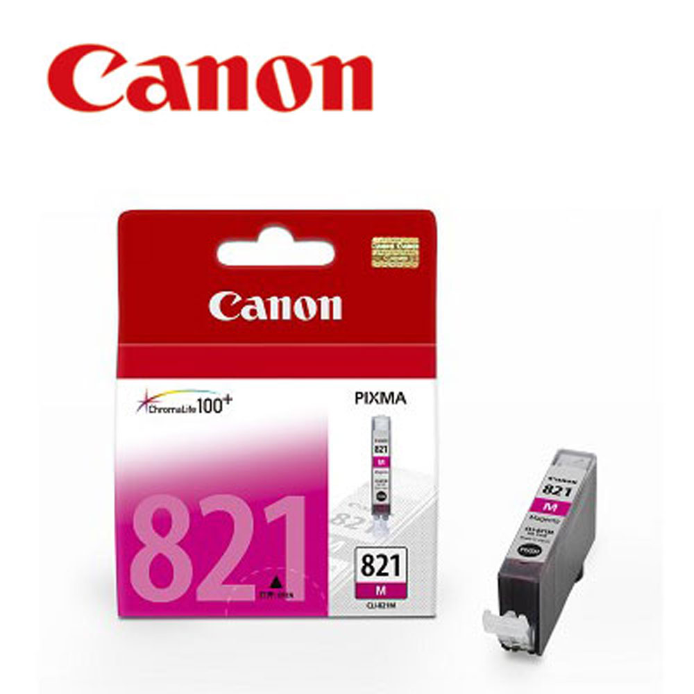 CANON CLI-821M 原廠紅色墨水匣