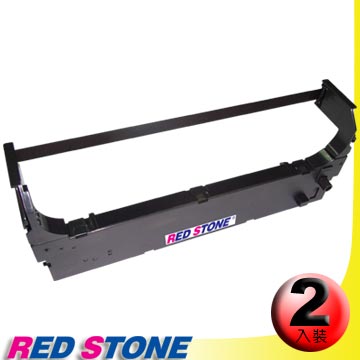 RED STONE for OMRON 3M2GS-ATM黑色色帶組【雙包裝】×1盒(1盒2入)